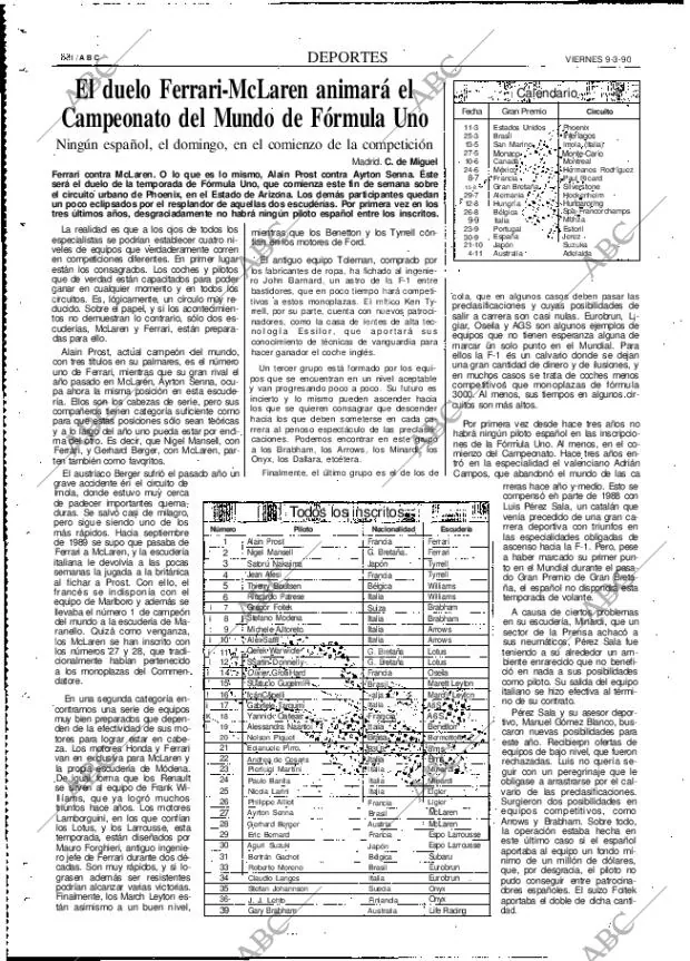 ABC MADRID 09-03-1990 página 88