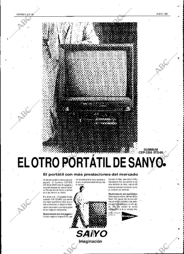 ABC MADRID 09-03-1990 página 89