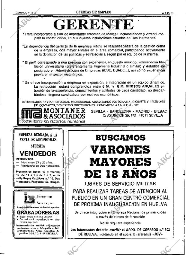 ABC SEVILLA 11-03-1990 página 83