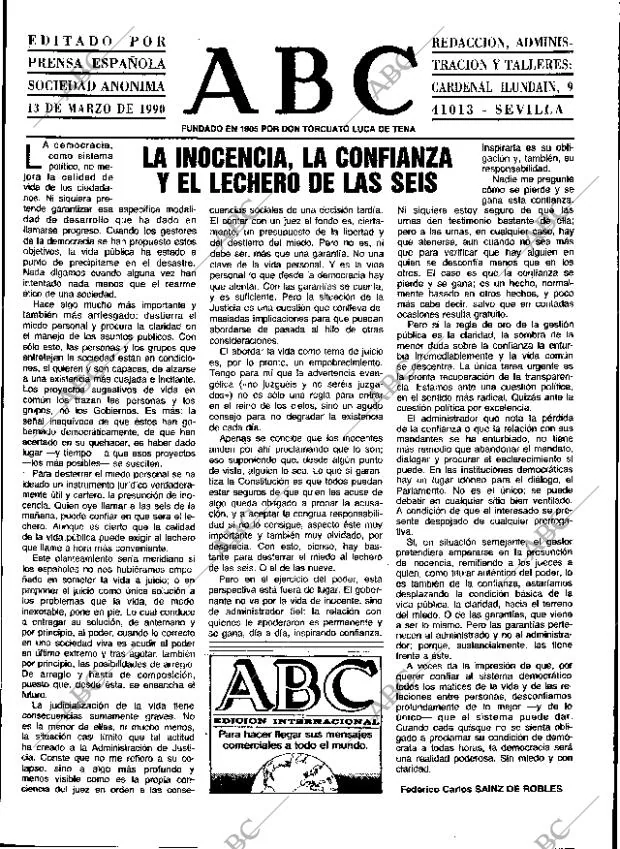 ABC SEVILLA 13-03-1990 página 3