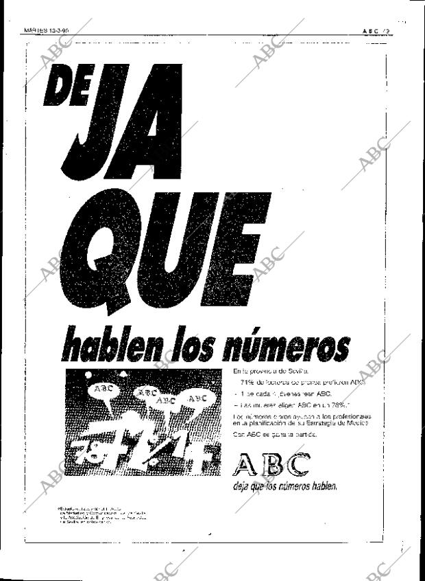 ABC SEVILLA 13-03-1990 página 49