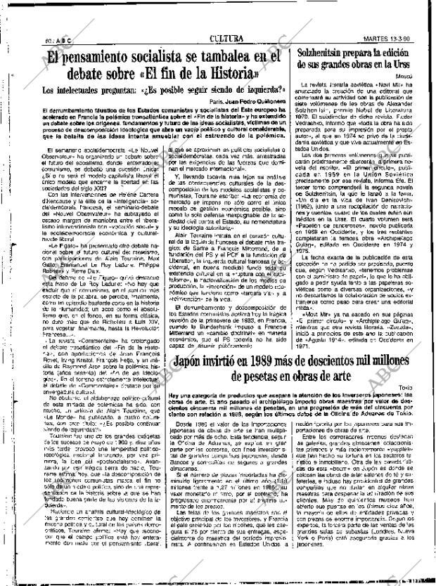 ABC SEVILLA 13-03-1990 página 60