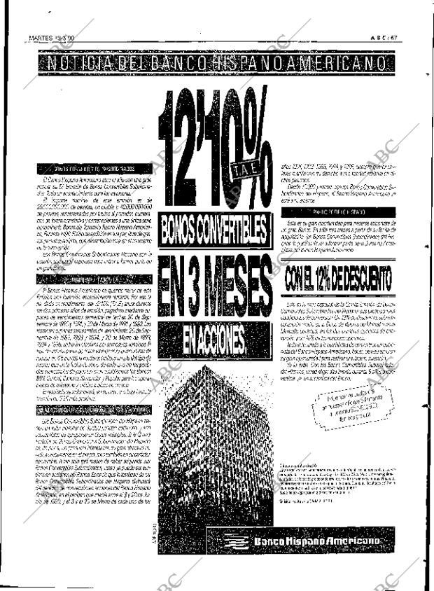 ABC SEVILLA 13-03-1990 página 67