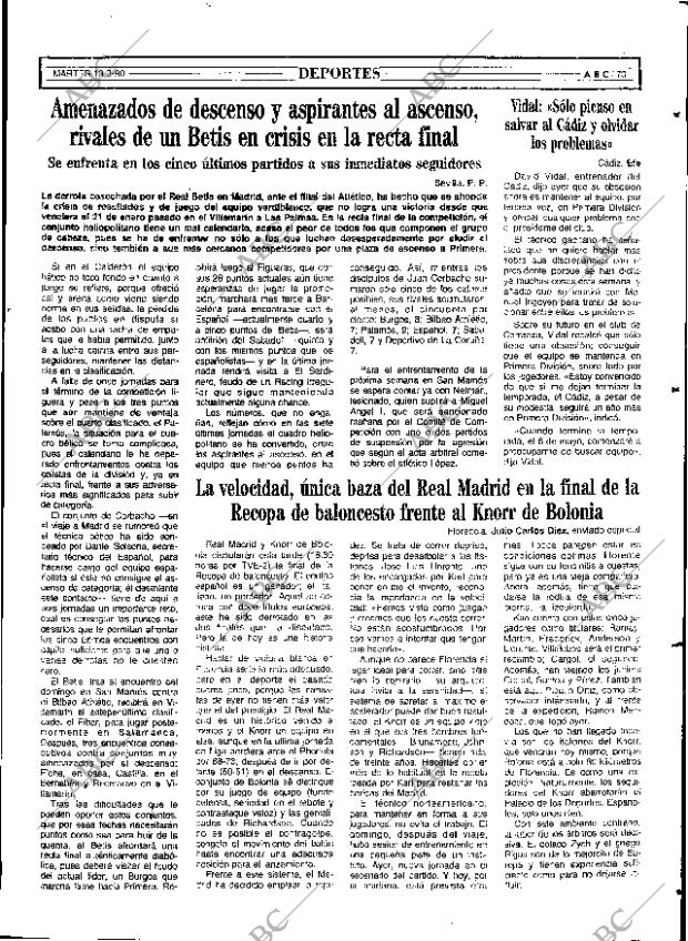 ABC SEVILLA 13-03-1990 página 73