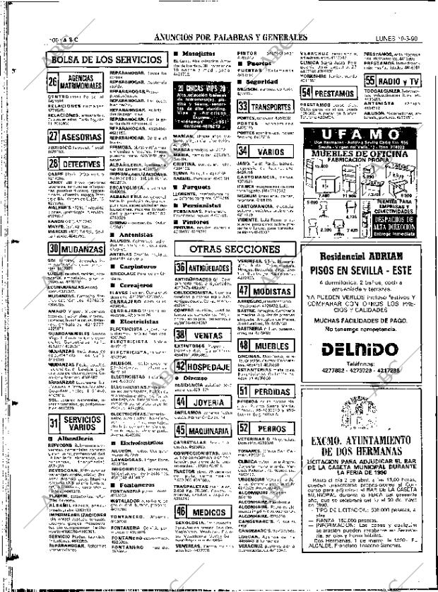 ABC SEVILLA 19-03-1990 página 100