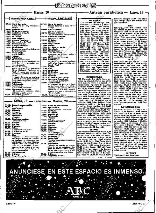 ABC SEVILLA 19-03-1990 página 111