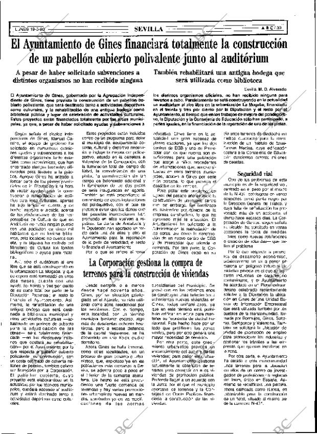 ABC SEVILLA 19-03-1990 página 39