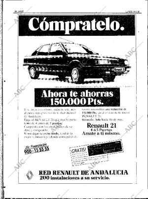 ABC SEVILLA 19-03-1990 página 84