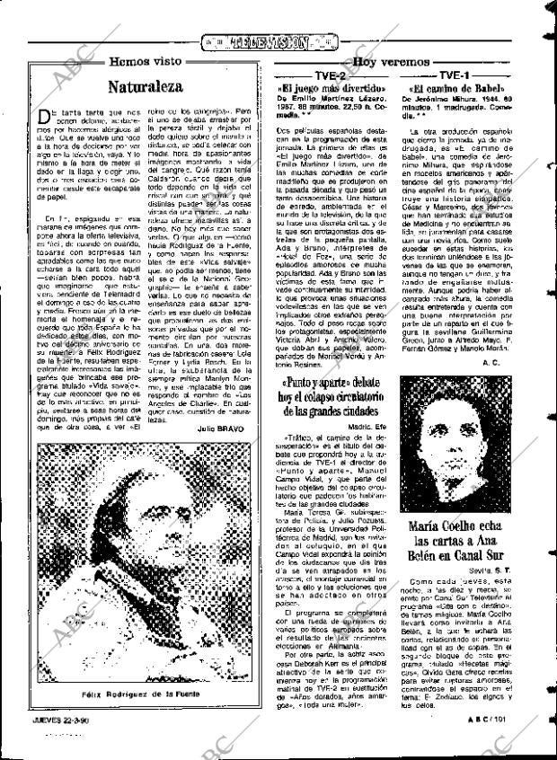 ABC SEVILLA 22-03-1990 página 109