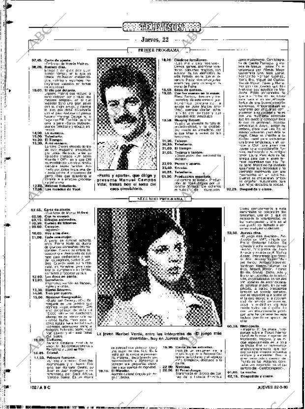 ABC SEVILLA 22-03-1990 página 110