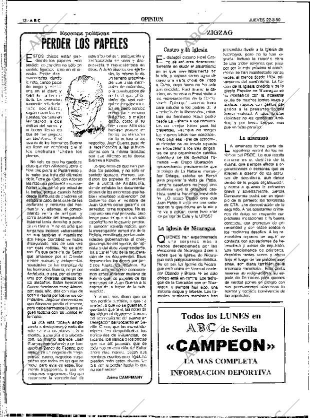ABC SEVILLA 22-03-1990 página 12
