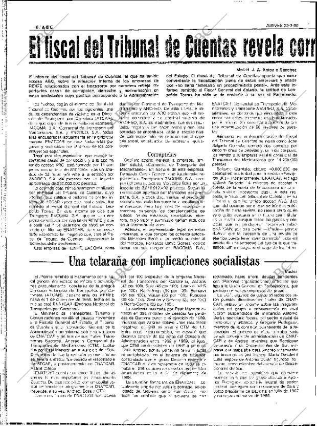 ABC SEVILLA 22-03-1990 página 16