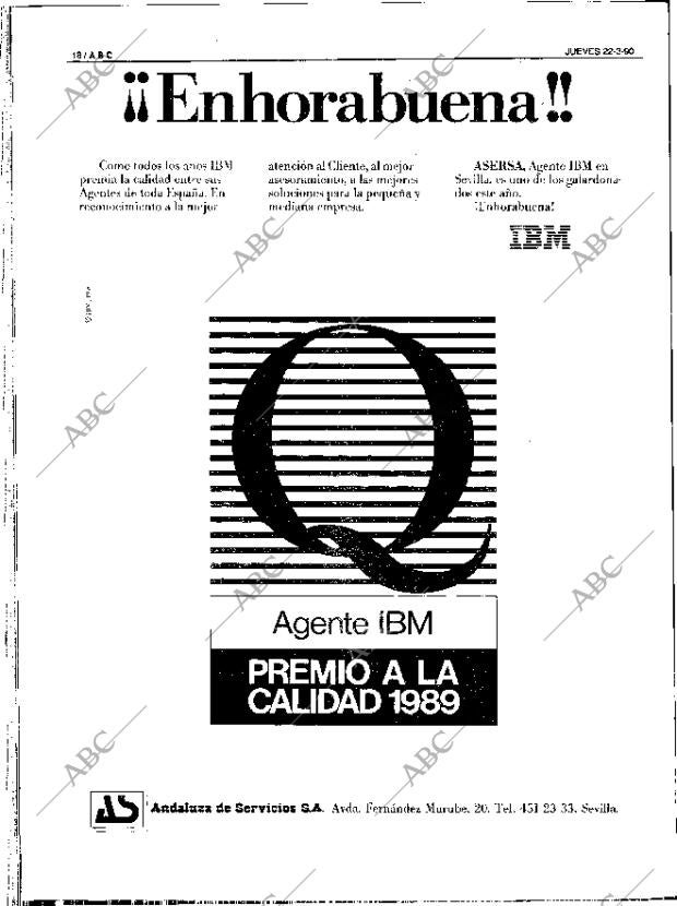 ABC SEVILLA 22-03-1990 página 18