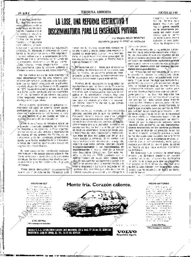 ABC SEVILLA 22-03-1990 página 24
