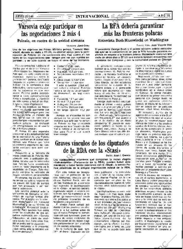 ABC SEVILLA 22-03-1990 página 25