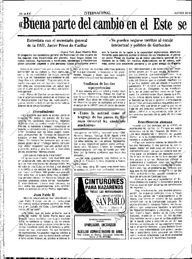 ABC SEVILLA 22-03-1990 página 28