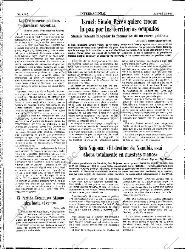 ABC SEVILLA 22-03-1990 página 30