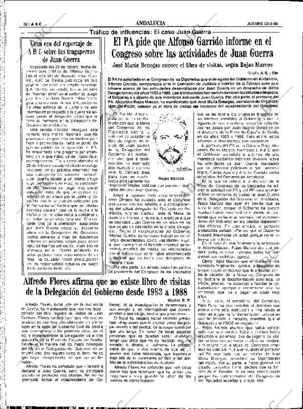 ABC SEVILLA 22-03-1990 página 32