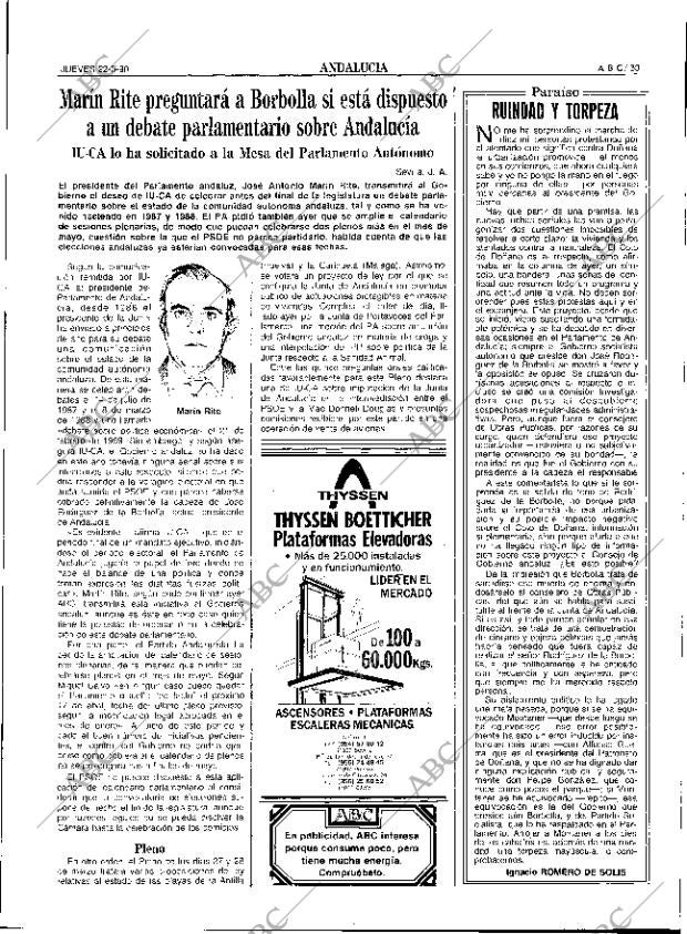 ABC SEVILLA 22-03-1990 página 33