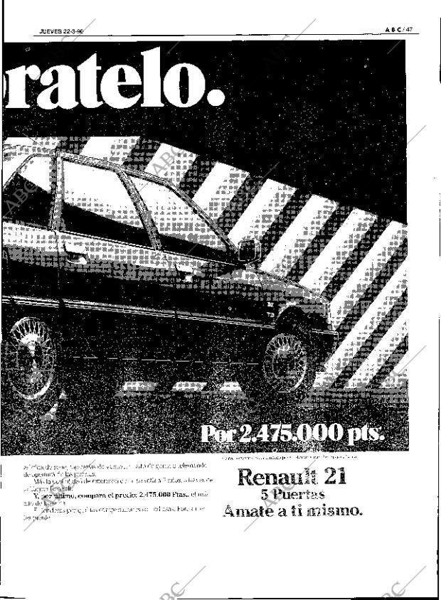 ABC SEVILLA 22-03-1990 página 47