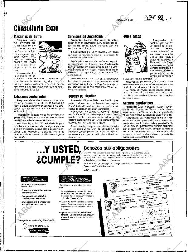ABC SEVILLA 22-03-1990 página 60