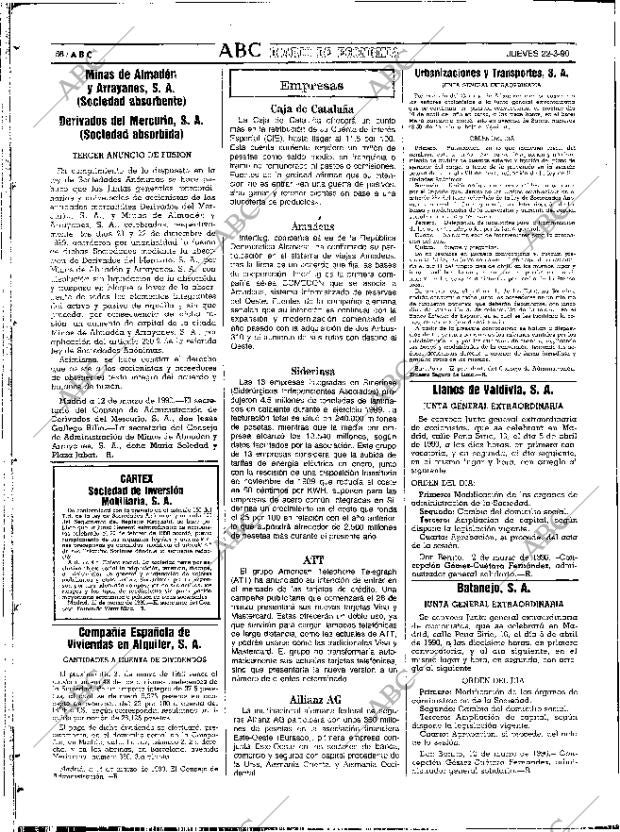 ABC SEVILLA 22-03-1990 página 74