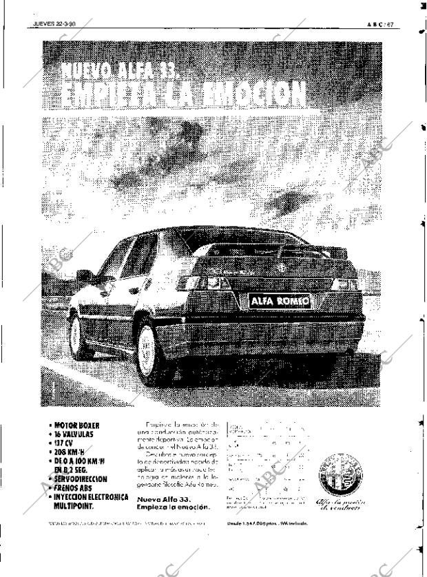 ABC SEVILLA 22-03-1990 página 75