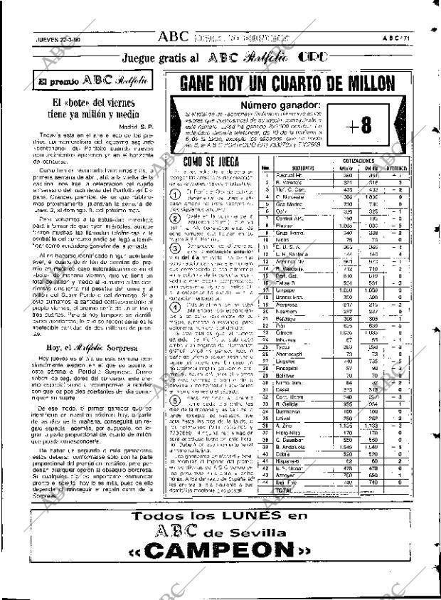 ABC SEVILLA 22-03-1990 página 79