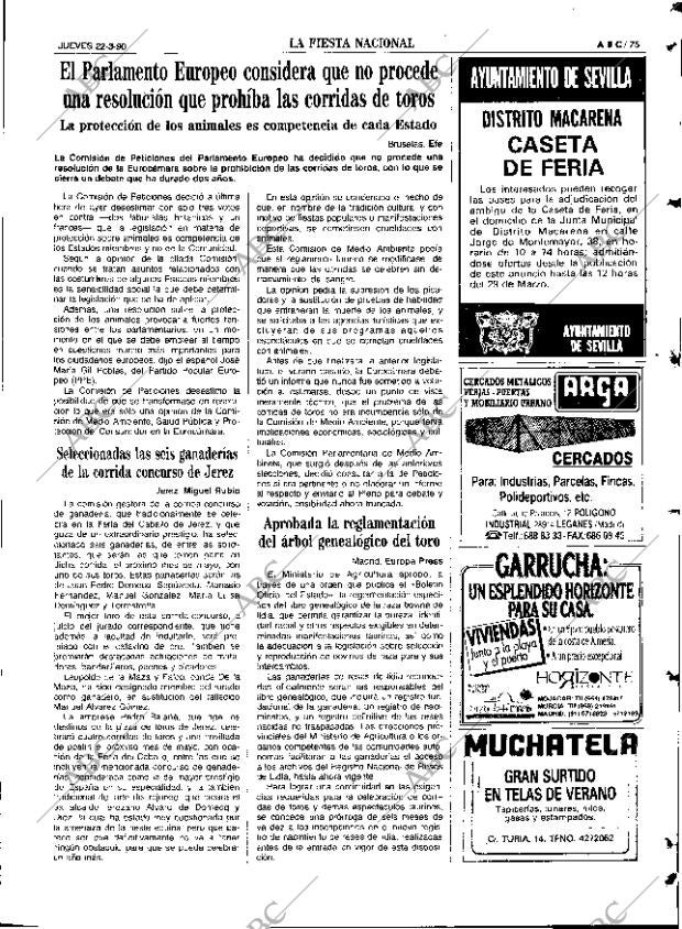 ABC SEVILLA 22-03-1990 página 83