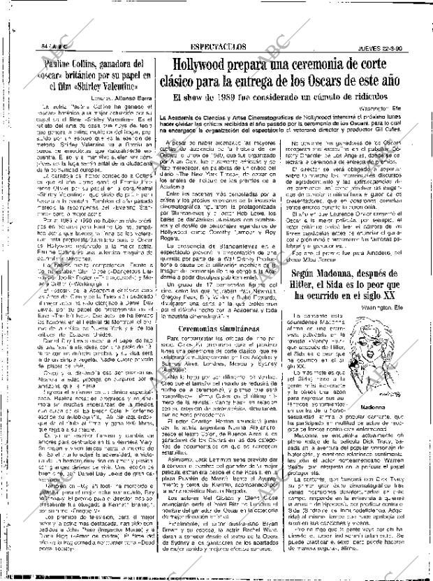 ABC SEVILLA 22-03-1990 página 92