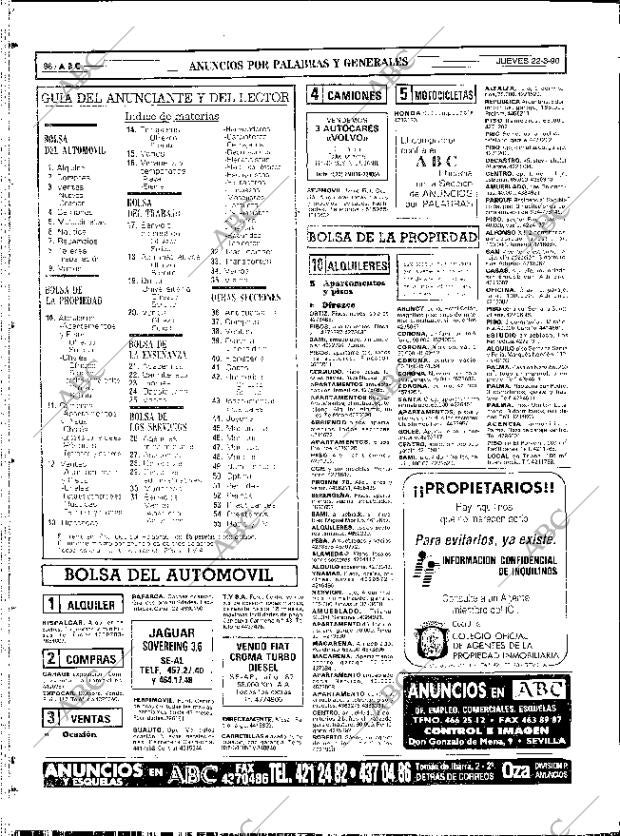ABC SEVILLA 22-03-1990 página 96
