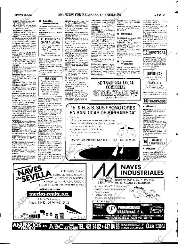 ABC SEVILLA 22-03-1990 página 99
