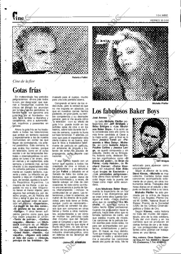 ABC MADRID 30-03-1990 página 104