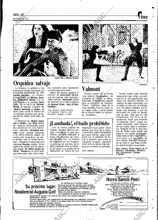 ABC MADRID 30-03-1990 página 105