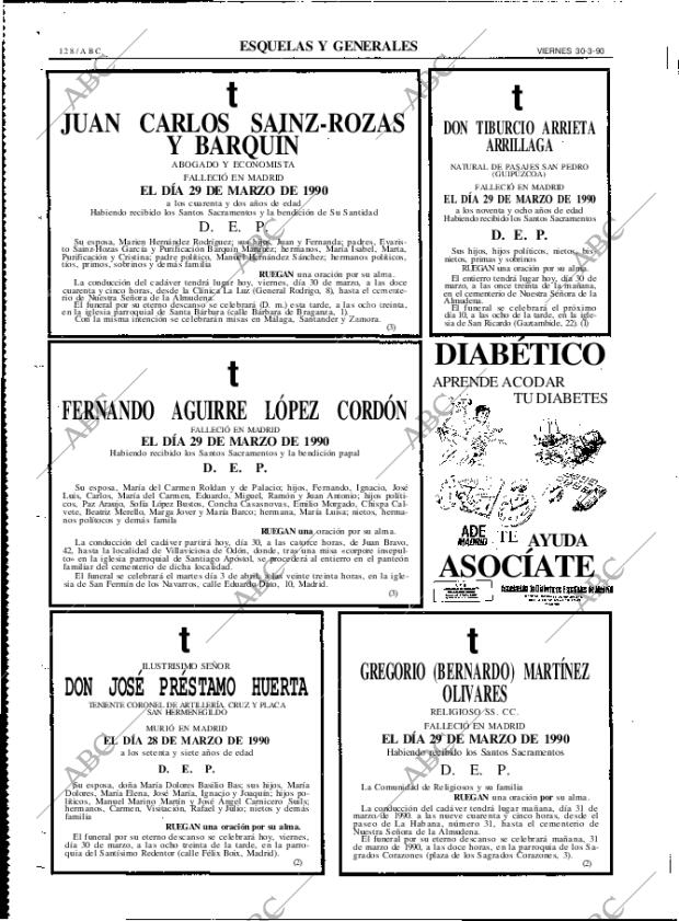 ABC MADRID 30-03-1990 página 128