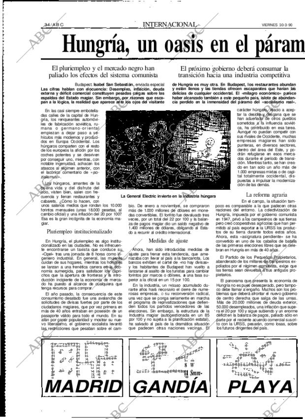 ABC MADRID 30-03-1990 página 34