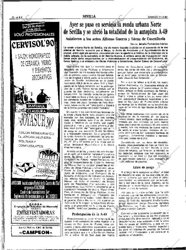 ABC SEVILLA 31-03-1990 página 50