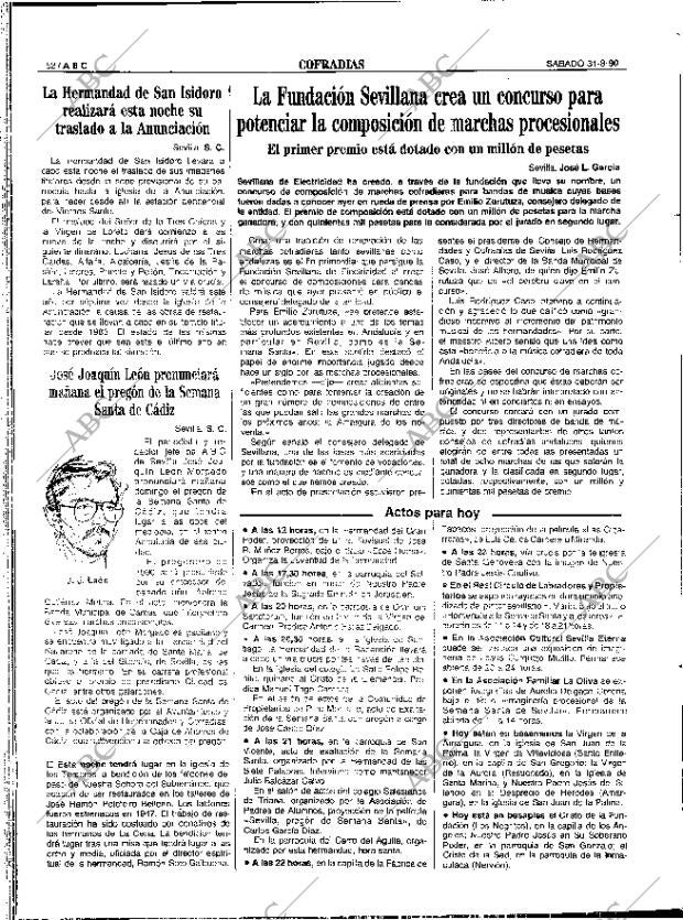 ABC SEVILLA 31-03-1990 página 52