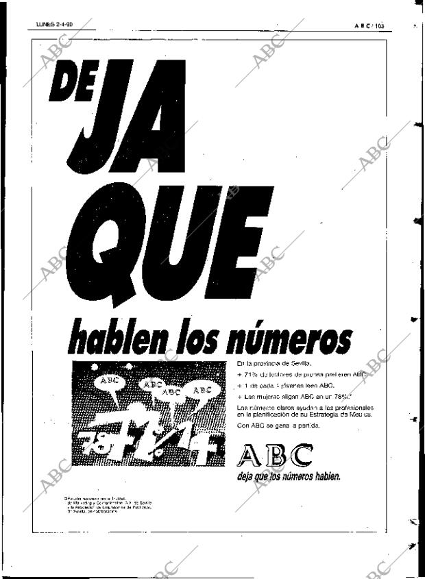 ABC SEVILLA 02-04-1990 página 103