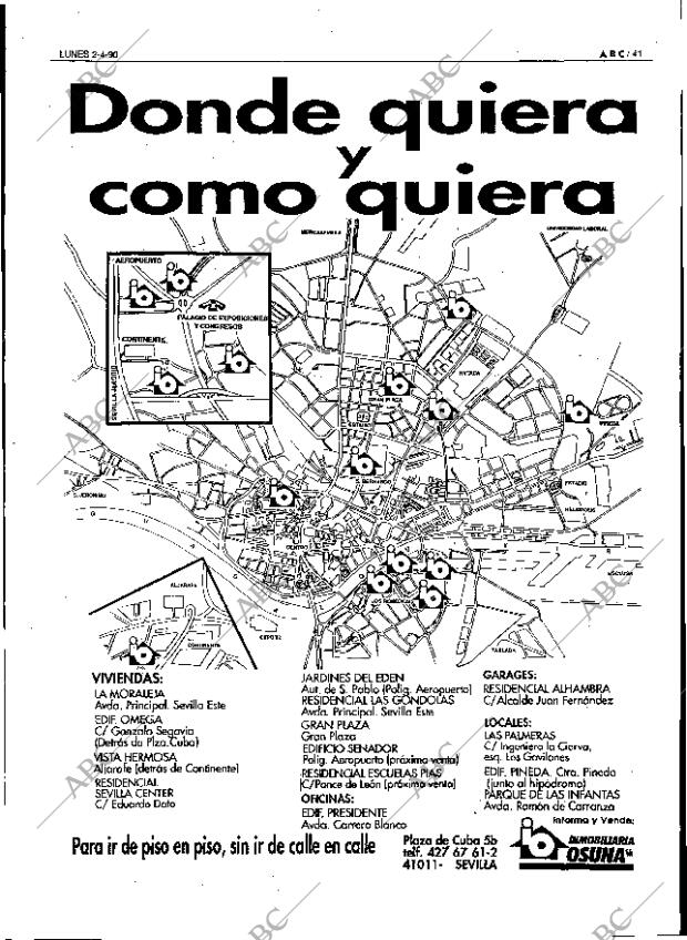 ABC SEVILLA 02-04-1990 página 41