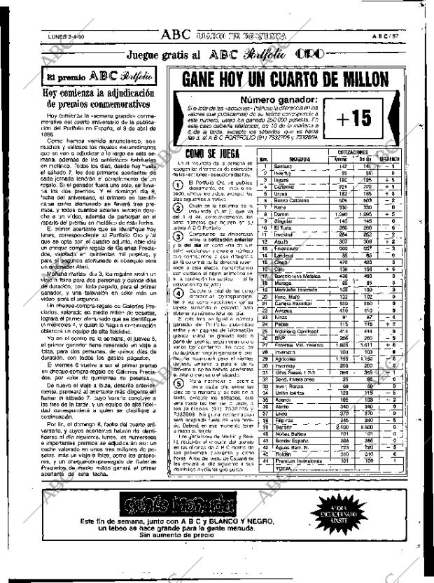 ABC SEVILLA 02-04-1990 página 87