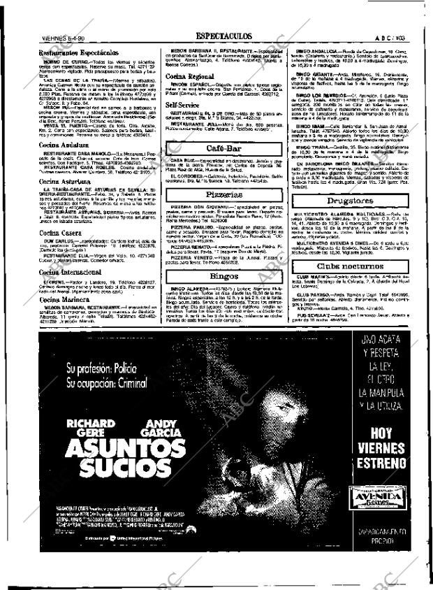 ABC SEVILLA 06-04-1990 página 103