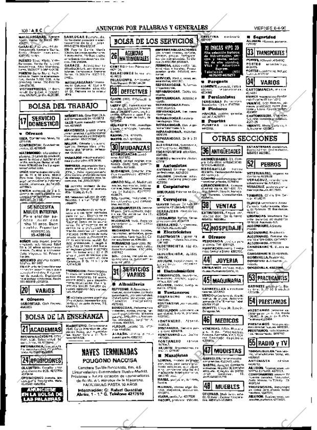 ABC SEVILLA 06-04-1990 página 108