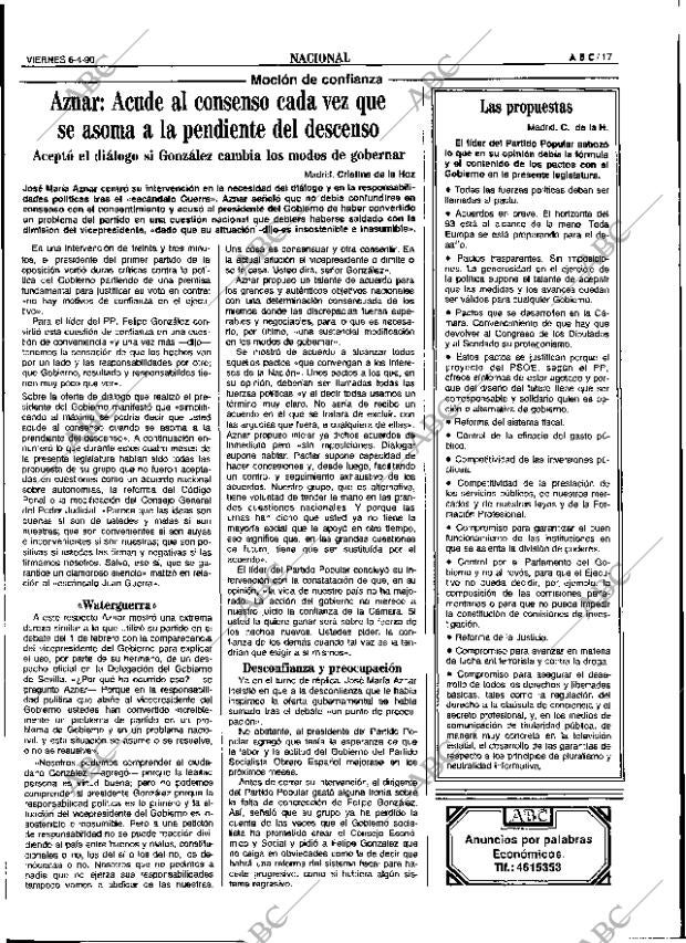 ABC SEVILLA 06-04-1990 página 17