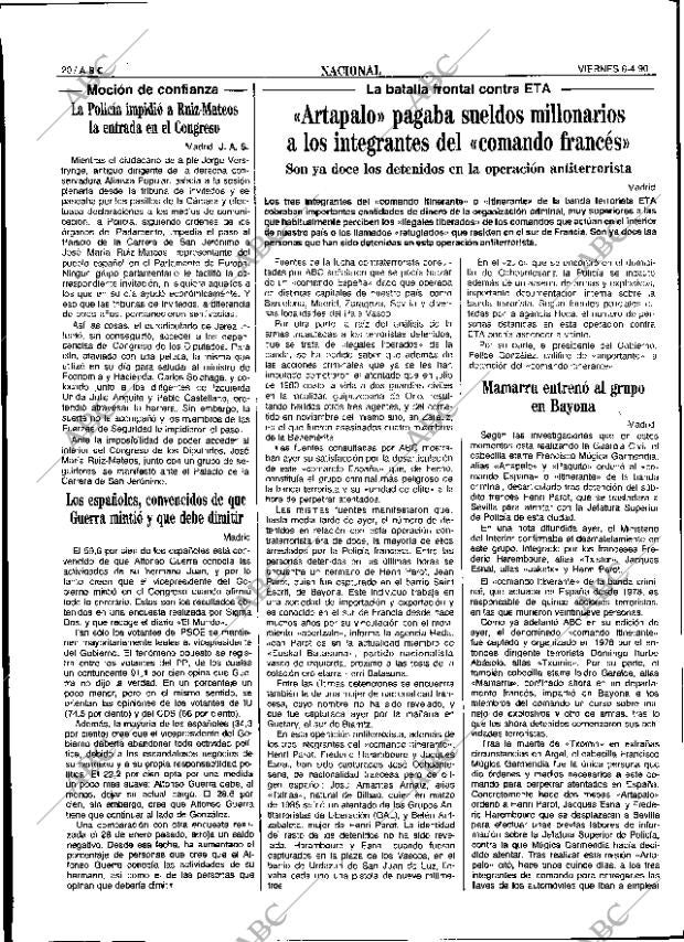 ABC SEVILLA 06-04-1990 página 20