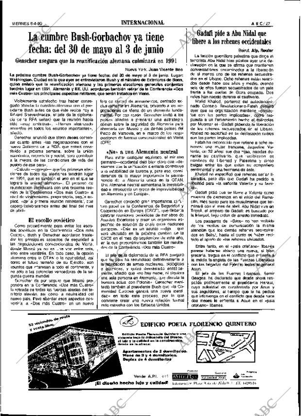 ABC SEVILLA 06-04-1990 página 27
