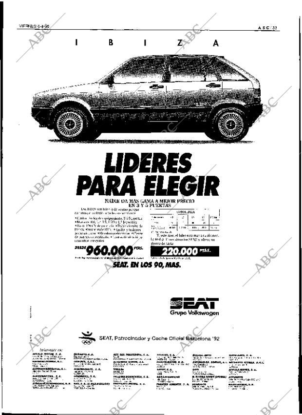 ABC SEVILLA 06-04-1990 página 33