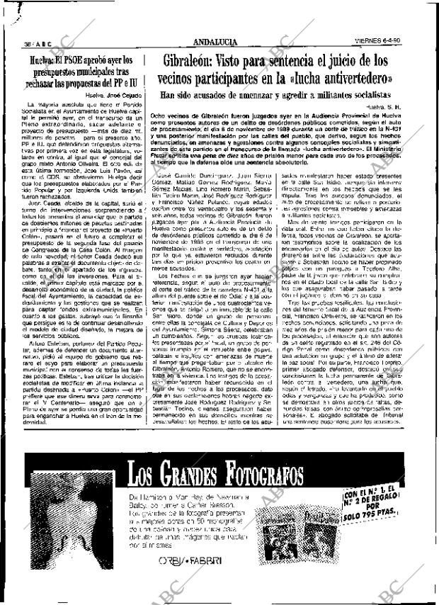ABC SEVILLA 06-04-1990 página 38