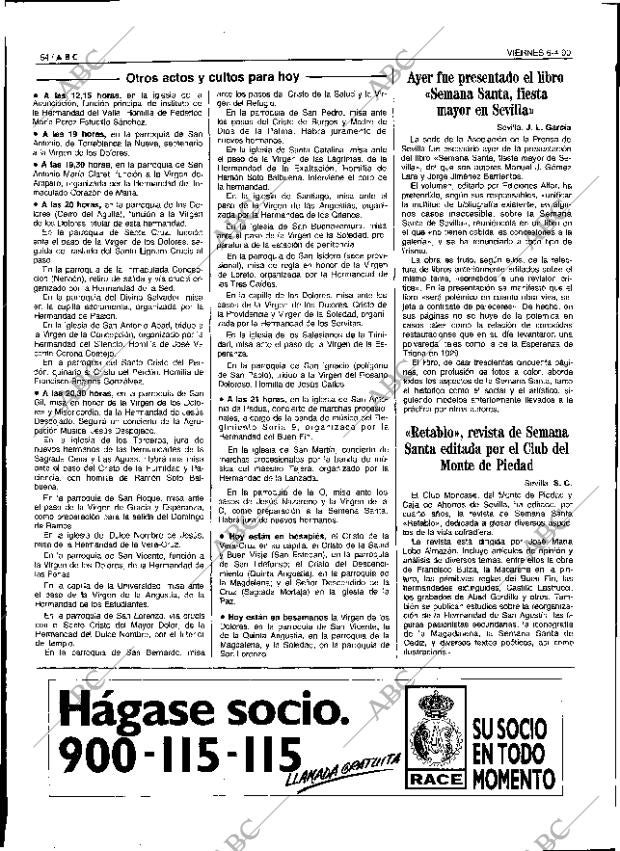 ABC SEVILLA 06-04-1990 página 54