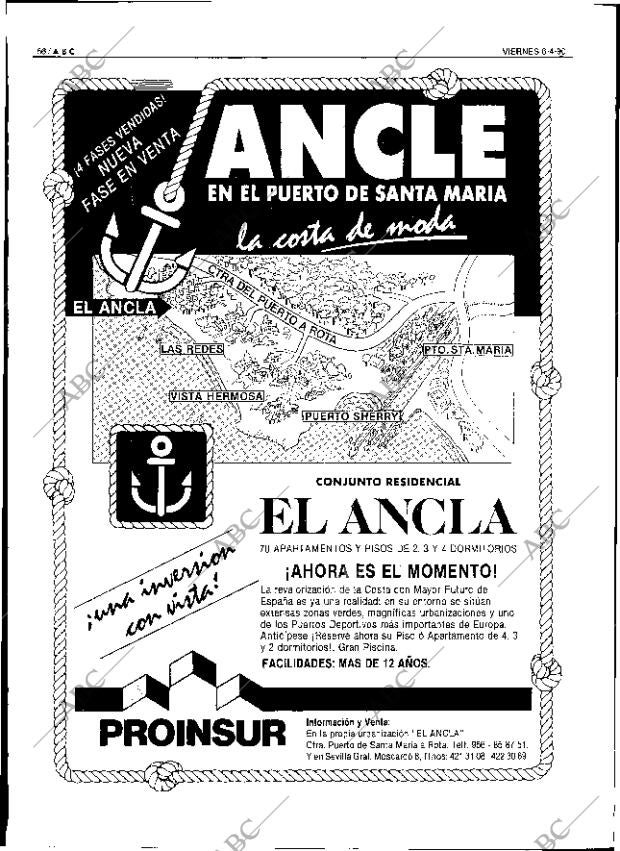 ABC SEVILLA 06-04-1990 página 56